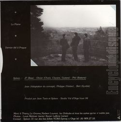 [Pochette de La plaine (SPLEEN) - verso]