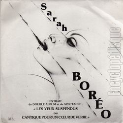 [Pochette de Les yeux suspendus ou cantique pour un cœur de verre (Sarah BORO)]