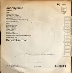 [Pochette de Johnnyrama (Benoit KAUFMAN) - verso]