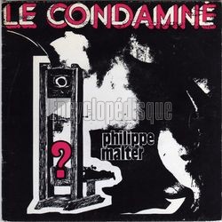 [Pochette de Le condamn (Philippe MALTER)]