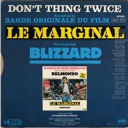 [Pochette de Le marginal (B.O.F.  Films ) - verso]