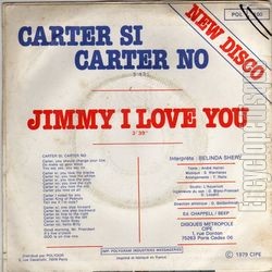 [Pochette de Carter si, Carter no (Belinda SHERY) - verso]