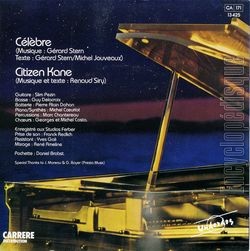 [Pochette de Clbre (Renaud SIRY) - verso]