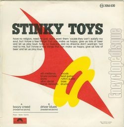 [Pochette de Boozy creed (STINKY TOYS) - verso]