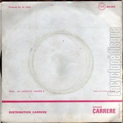 [Pochette de The CATS "Sois ma femme" (Les FRANCOPHILES) - verso]