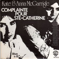 [Pochette de Complainte pour Ste-Catherine (Kate et Anna Mc GARRIGLE)]