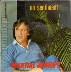 [Pochette de Un sentiment (Martial MAREY)]