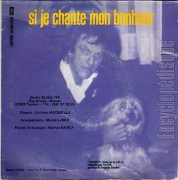 [Pochette de Un sentiment (Martial MAREY) - verso]
