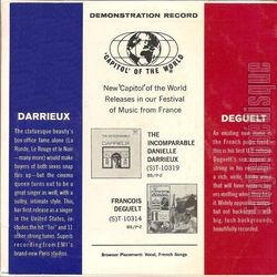 [Pochette de Demonstration record (COMPILATION)]