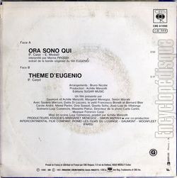 [Pochette de Eugenio (B.O.F.  Films ) - verso]