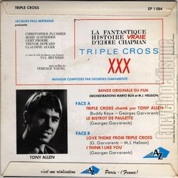 [Pochette de Triple cross (la fantastique histoire vraie d’Eddie Chapman) (B.O.F.  Films ) - verso]