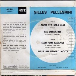 [Pochette de The more I see you (Gilles PELLEGRINI) - verso]