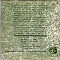 [Pochette de Ariane George chante Sraphine Reynaud (Ariane GEORGE) - verso]