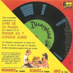 [Pochette de Une aventure de Zorro (T.V. (Tlvision)) - verso]