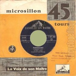 [Pochette de Mandolino / Bonne chance (Gloria LASSO)]