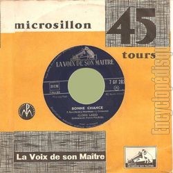 [Pochette de Mandolino / Bonne chance (Gloria LASSO) - verso]