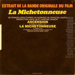 [Pochette de La michetonneuse (B.O.F.  Films ) - verso]