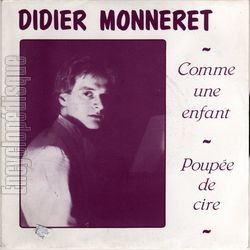 [Pochette de Comme une enfant (Didier MONNERET)]