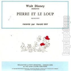[Pochette de Pierre et le loup (JEUNESSE) - verso]
