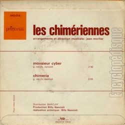 [Pochette de Monsieur Cyber (Les CHIMRIENNES) - verso]