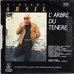 [Pochette de Le jus noir du matin (Vincent ABSIL) - verso]