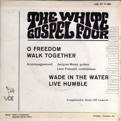 [Pochette de  freedom (The WHITE GOSPEL FOUR) - verso]
