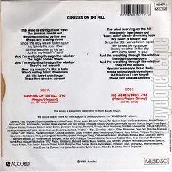 [Pochette de Crosses on the hill (LITTLE BOB STORY) - verso]