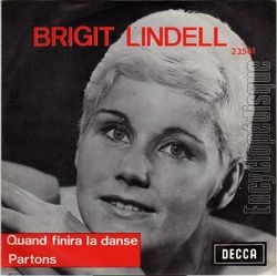 [Pochette de Quand finira la danse (Brigitt LINDELL) - verso]