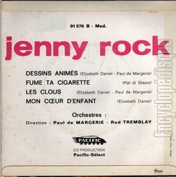 [Pochette de Dessins anims (Jenny ROCK) - verso]