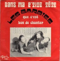 [Pochette de Dans ma p’tite tte (Les BARBIES) - verso]