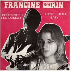[Pochette de Pour un p&rsquo;tit peu d&rsquo;amour (Francine CORIN)]