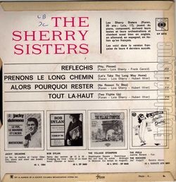 [Pochette de The SHERRY SISTERS -  Rflchis  (Les FRANCOPHILES) - verso]