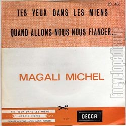 [Pochette de Tes yeux dans les miens (Magali MICHEL) - verso]