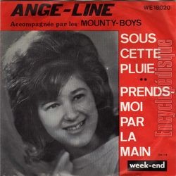 [Pochette de Sous cette pluie (ANGE-LINE) - verso]