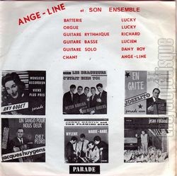 [Pochette de L’oiseau bleu (ANGE-LINE) - verso]