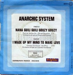[Pochette de Nana guili guili gouzy gouzy (ANARCHIC SYSTEM) - verso]