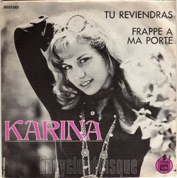 [Pochette de KARINA -  Tu reviendras  (Les FRANCOPHILES)]