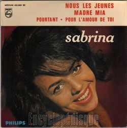 [Pochette de Nous, les jeunes (SABRINA)]