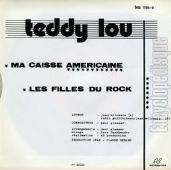 [Pochette de Ma caisse amricaine (Teddy LOU) - verso]