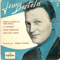 [Pochette de Viens au creux de mon paule (Jean BERTOLA)]