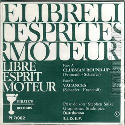 [Pochette de Clubman round-up (LIBRE ESPRIT MOTEUR (LEM)) - verso]