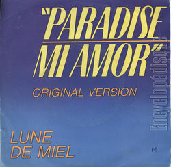 [Pochette de Paradise mi amor (LUNE DE MIEL)]