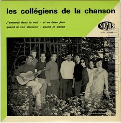 [Pochette de J&rsquo;entends dans la nuit (Les COLL�GIENS DE LA CHANSON)]