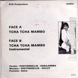 [Pochette de Tcha tcha mambo (Thierry MORGANE) - verso]
