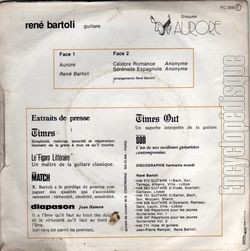 [Pochette de Aurore (Ren BARTOLI) - verso]