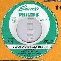 [Pochette de Vous aviez ma belle (Anne SYLVESTRE)]