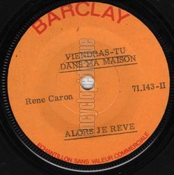 [Pochette de Le champs de bleuets (Rene CARON) - verso]