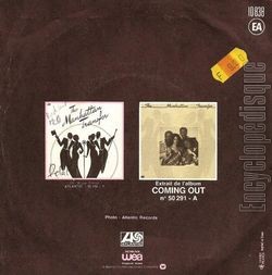 [Pochette de MANHATTAN TRANSFER -  Chanson d’amour  (Les FRANCOPHILES) - verso]