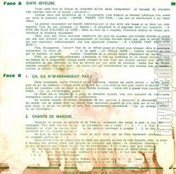 [Pochette de Du Blavet  la Vilaine - 11me srie (CHORALE JEANNE LA FLAMME D’HENNEBONT) - verso]