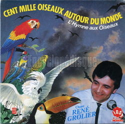[Pochette de Cent mille oiseaux autour du monde (Ren GROLIER)]